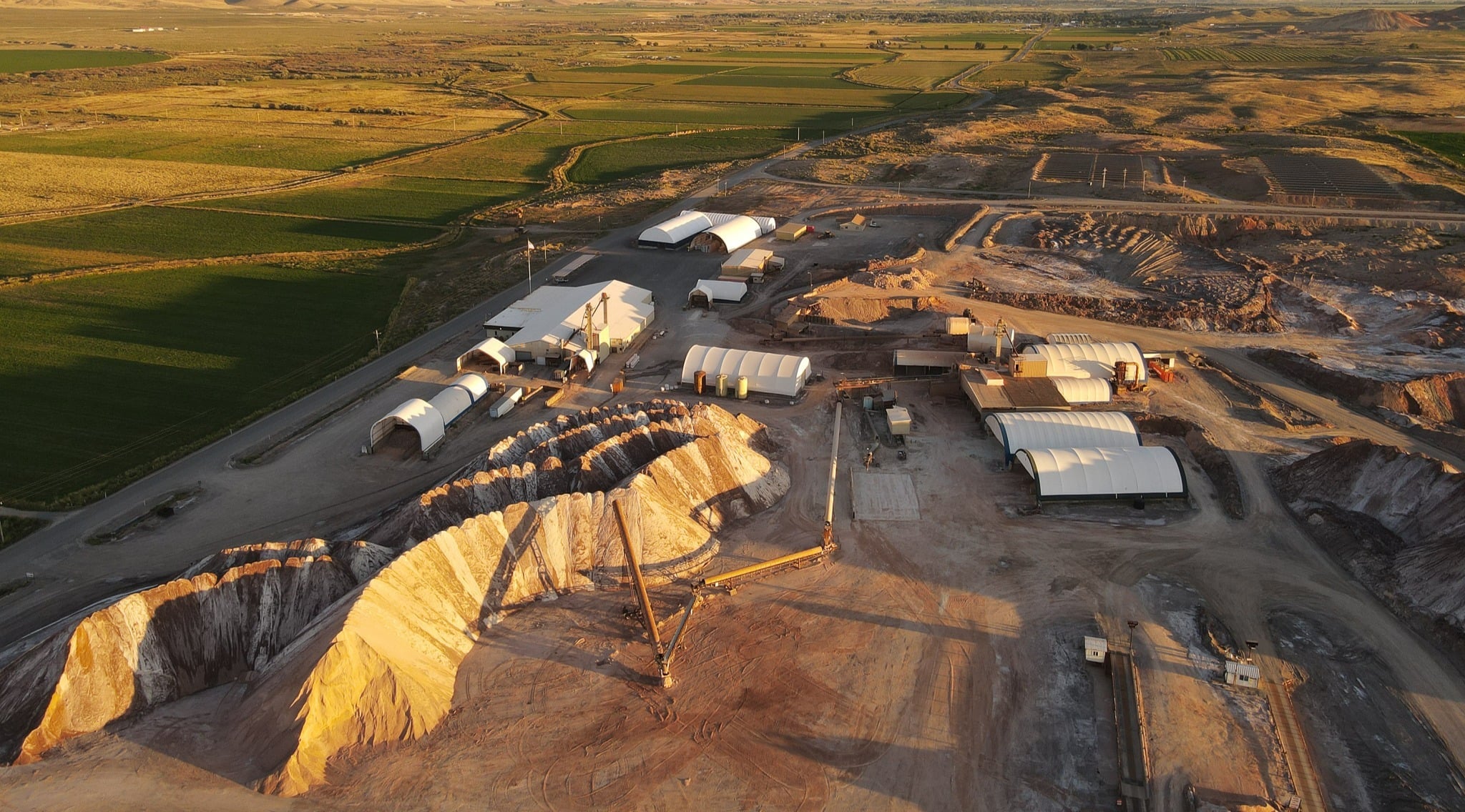 Redmond Utah mine and mineral deposit.